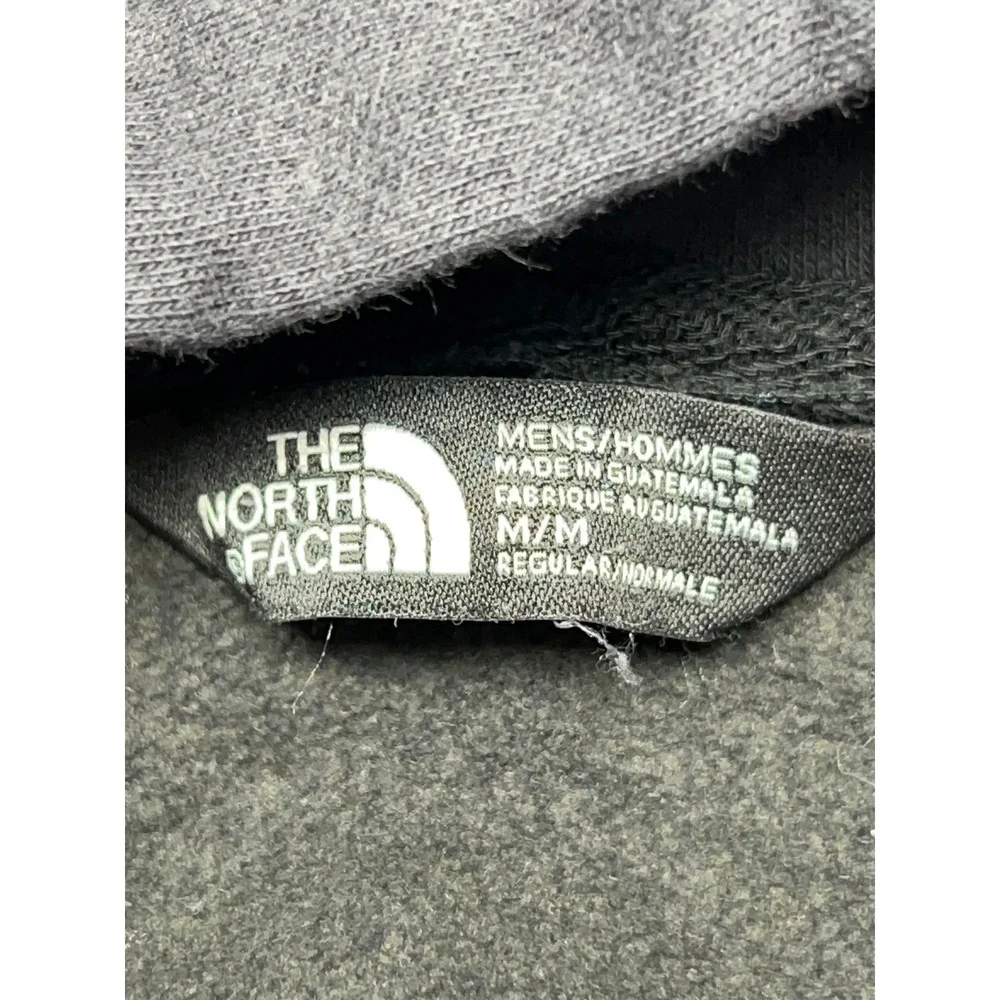 The North Face Hoodie Cotton Polyester Black Medium Mens